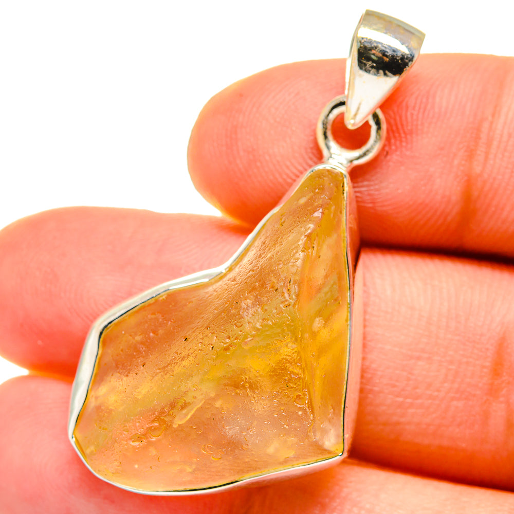 Libyan Glass Pendants handcrafted by Ana Silver Co - PD15033