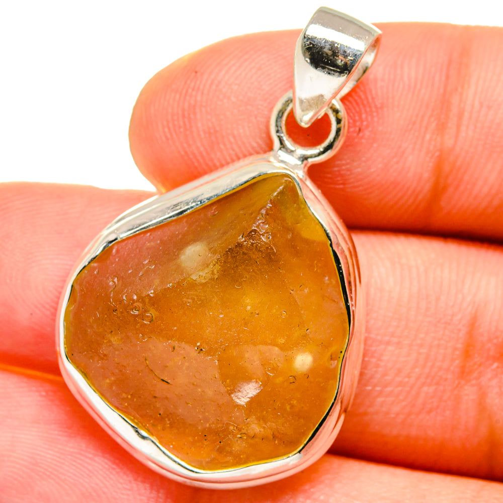 Libyan Glass Pendants handcrafted by Ana Silver Co - PD15034