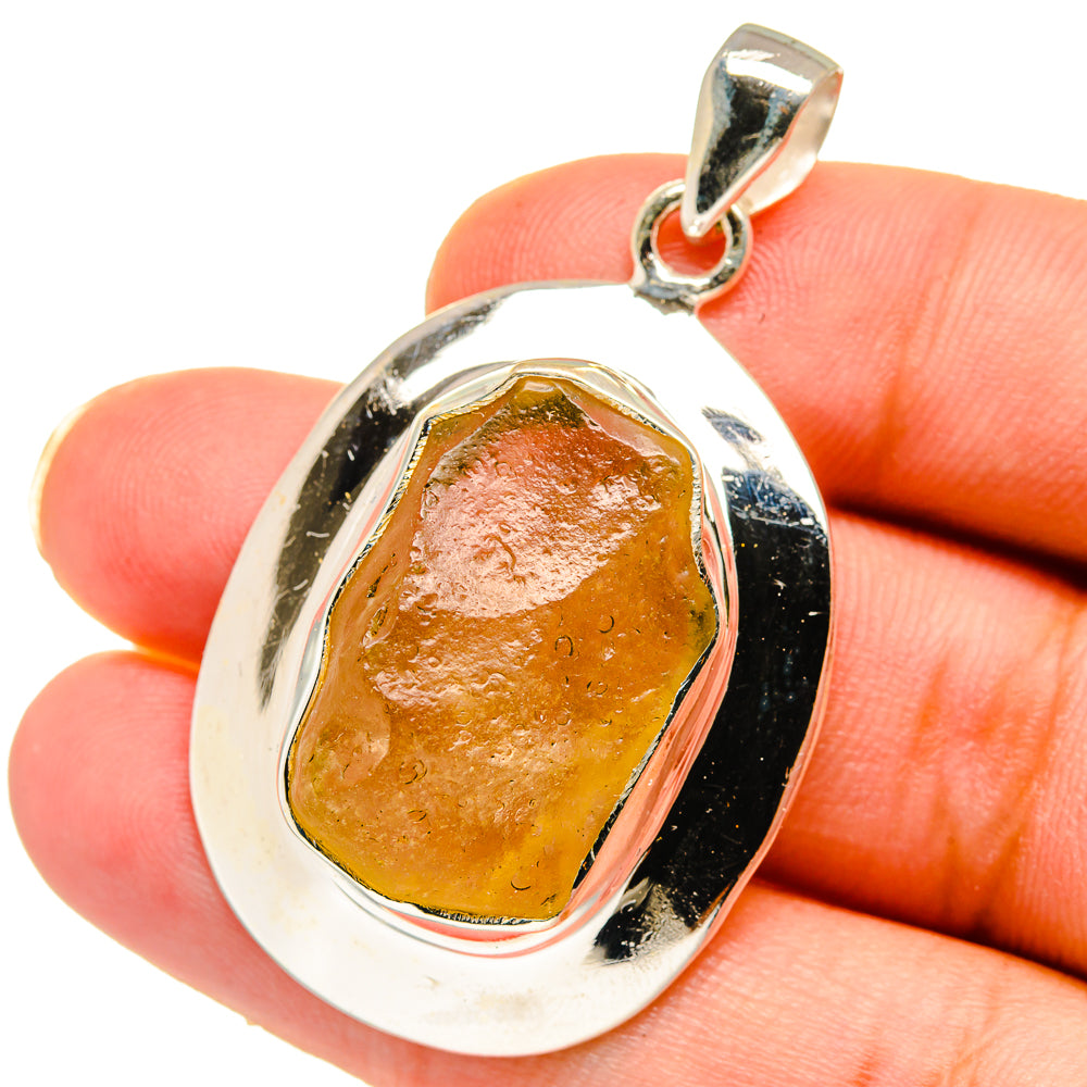 Libyan Glass Pendants handcrafted by Ana Silver Co - PD15038