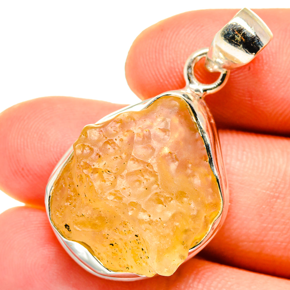 Libyan Glass Pendants handcrafted by Ana Silver Co - PD15039