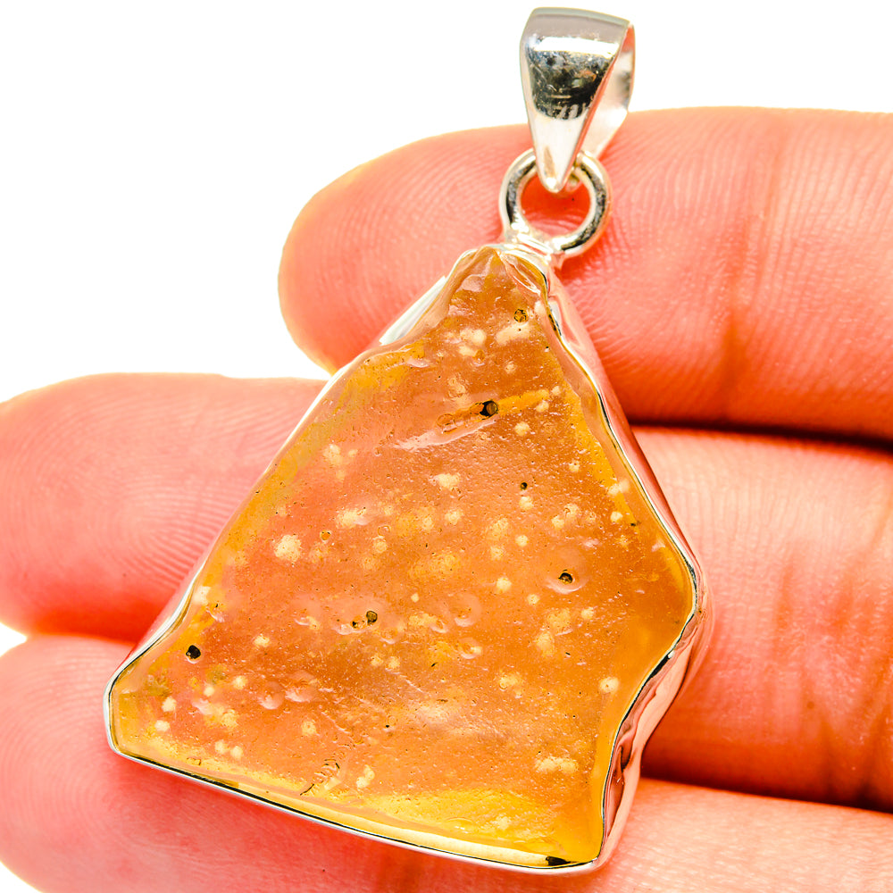 Libyan Glass Pendants handcrafted by Ana Silver Co - PD15040