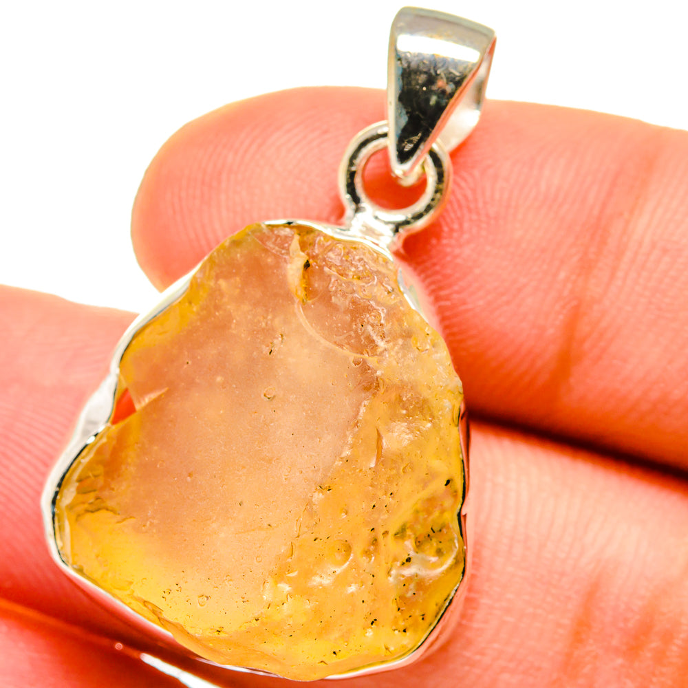 Libyan Glass Pendants handcrafted by Ana Silver Co - PD15041