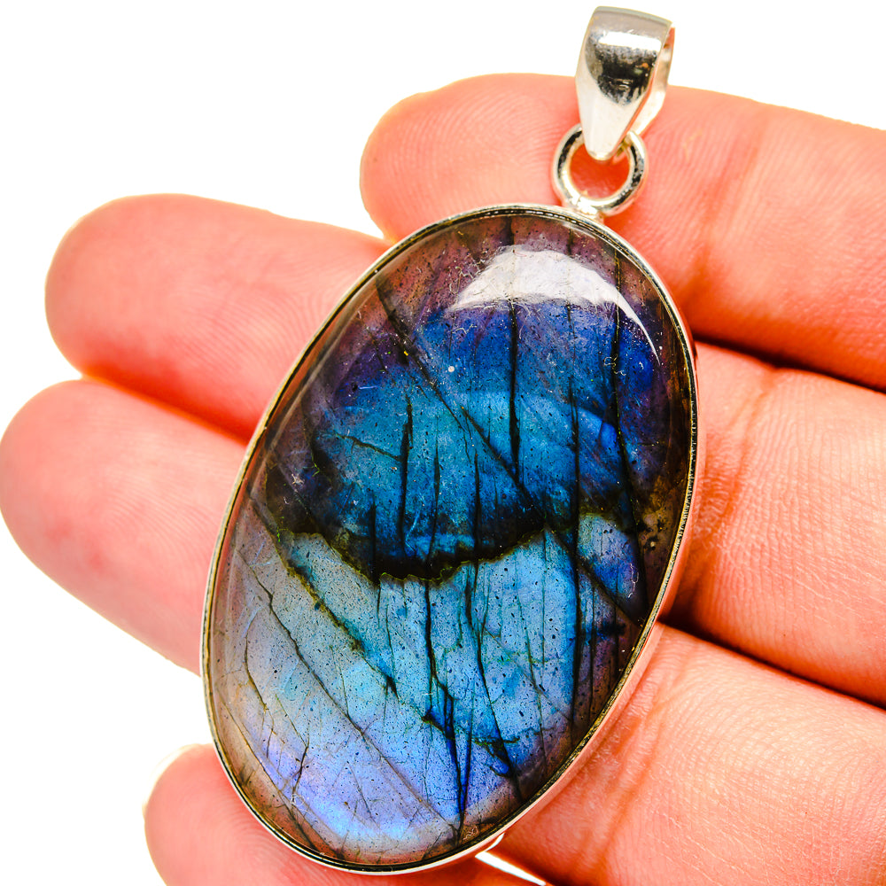 Labradorite Pendants handcrafted by Ana Silver Co - PD15050
