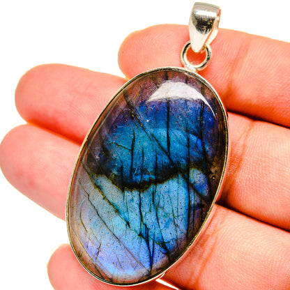 Labradorite Pendants handcrafted by Ana Silver Co - PD15050