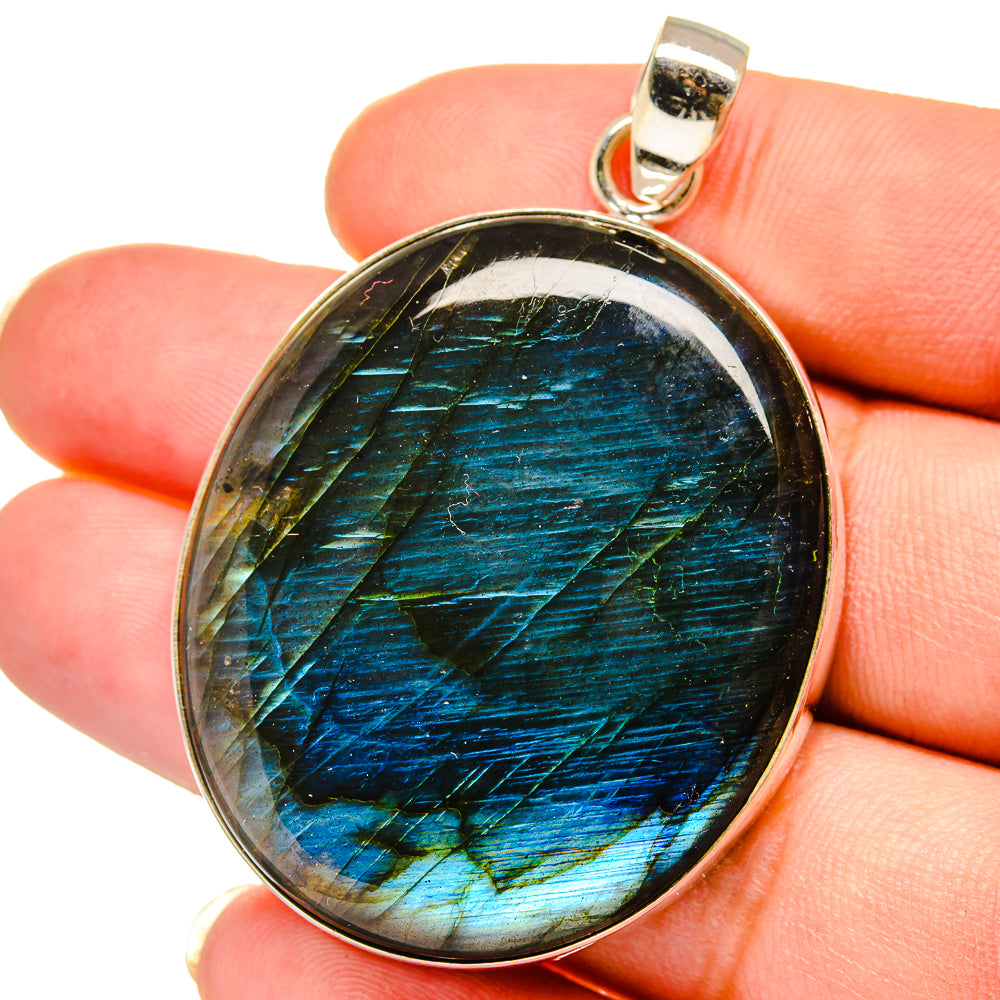 Labradorite Pendants handcrafted by Ana Silver Co - PD15051