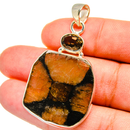 Chiastolite Pendants handcrafted by Ana Silver Co - PD15052