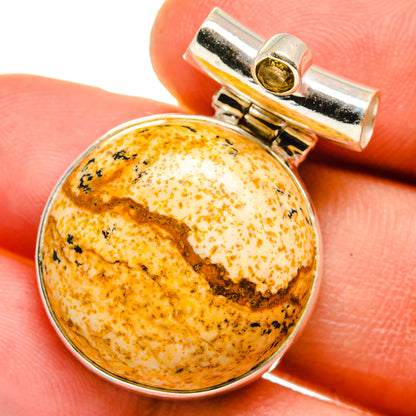 Picture Jasper Pendants handcrafted by Ana Silver Co - PD15059