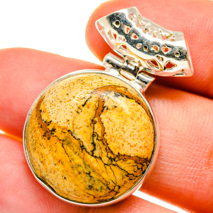 Picture Jasper Pendants handcrafted by Ana Silver Co - PD15060