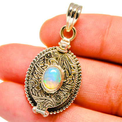 Ethiopian Opal Pendants handcrafted by Ana Silver Co - PD15078