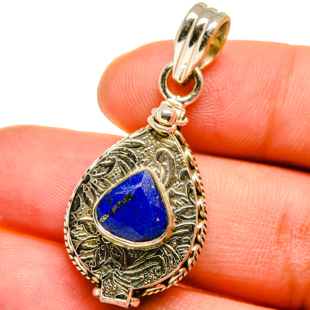 Lapis Lazuli Pendants handcrafted by Ana Silver Co - PD15086