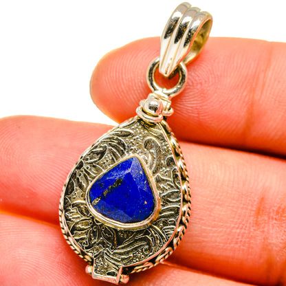 Lapis Lazuli Pendants handcrafted by Ana Silver Co - PD15086