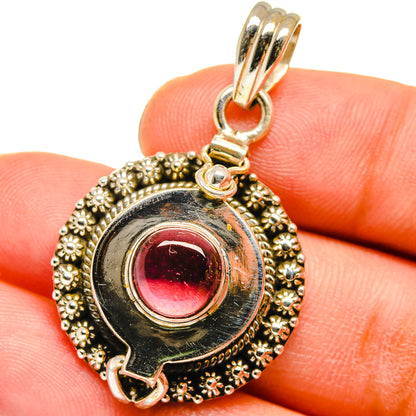 Garnet Pendants handcrafted by Ana Silver Co - PD15090