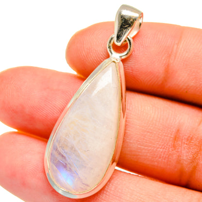 Rainbow Moonstone Pendants handcrafted by Ana Silver Co - PD15124