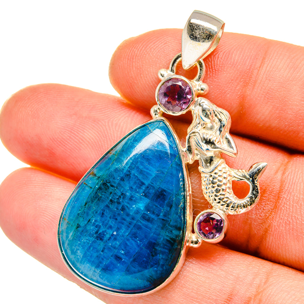 Apatite Pendants handcrafted by Ana Silver Co - PD15140