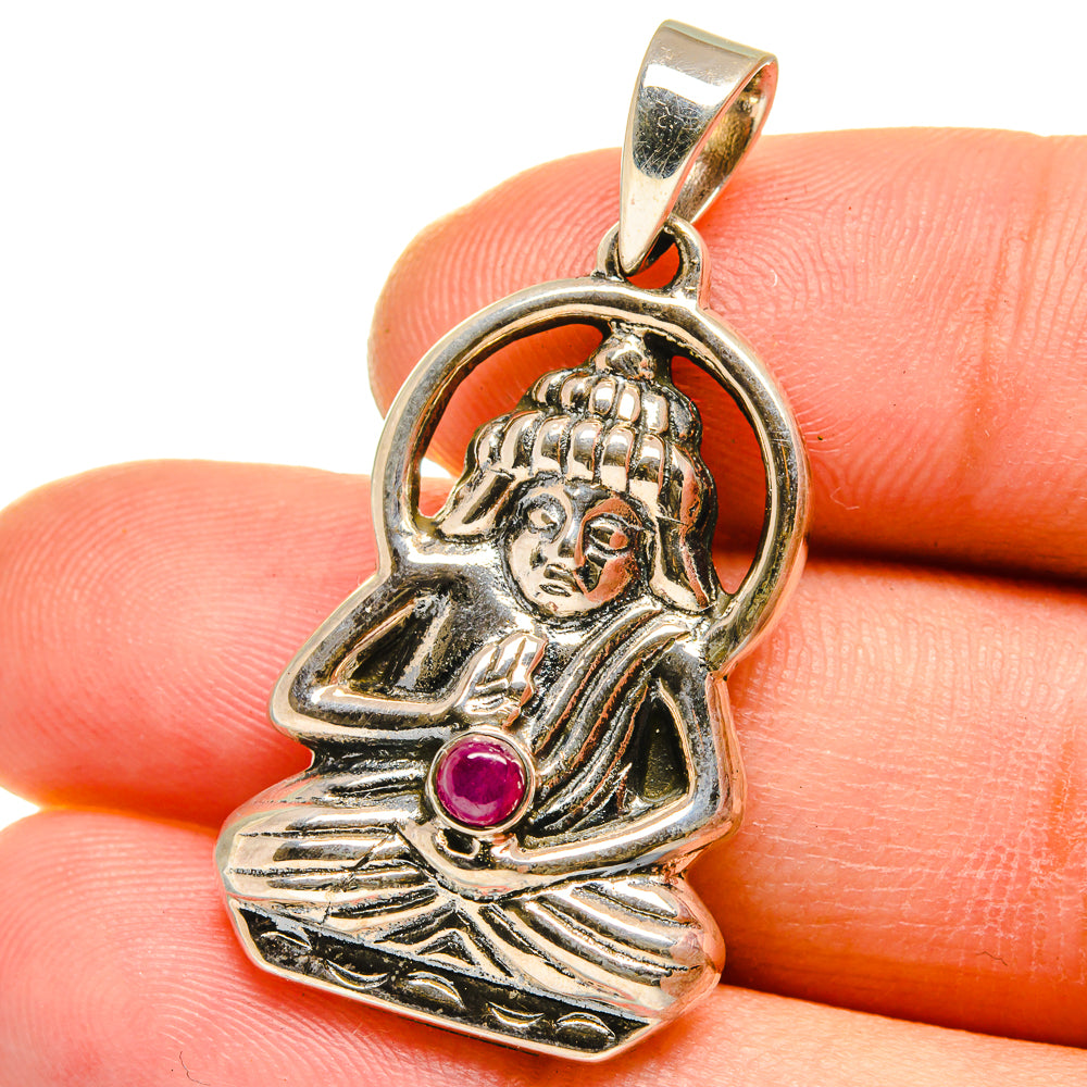 Pink Tourmaline Pendants handcrafted by Ana Silver Co - PD15145