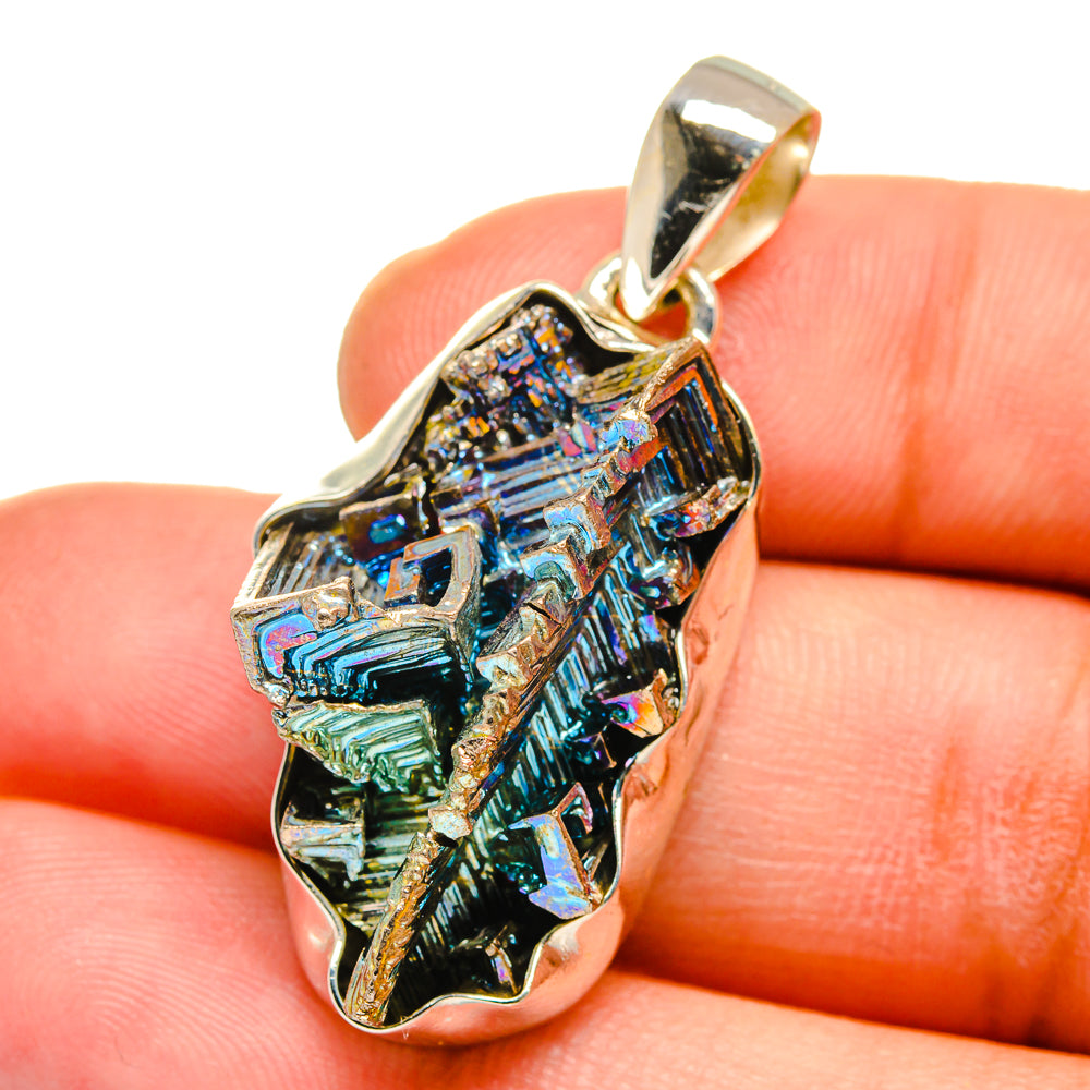 Bismuth Crystal Pendants handcrafted by Ana Silver Co - PD15146