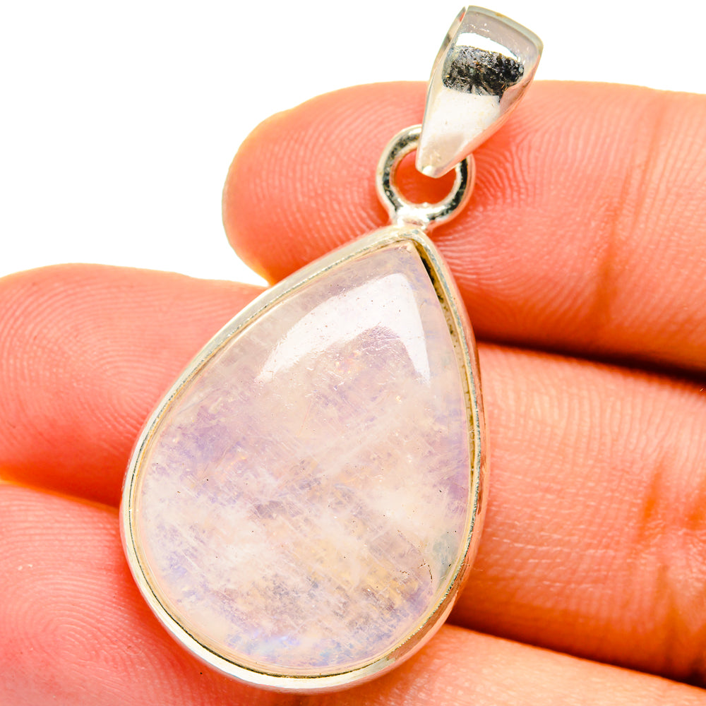Rainbow Moonstone Pendants handcrafted by Ana Silver Co - PD15150