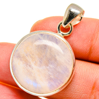Rainbow Moonstone Pendants handcrafted by Ana Silver Co - PD15162