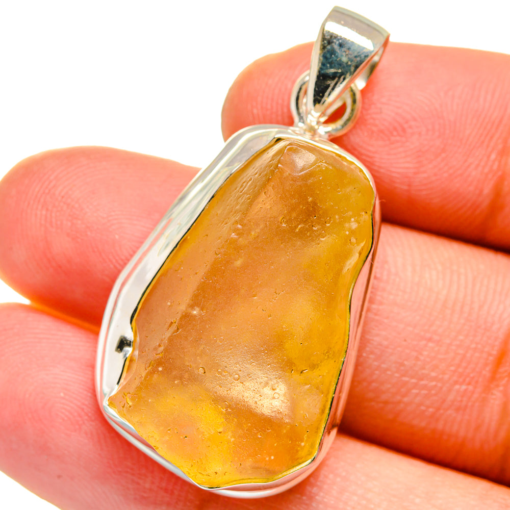 Libyan Glass Pendants handcrafted by Ana Silver Co - PD15165