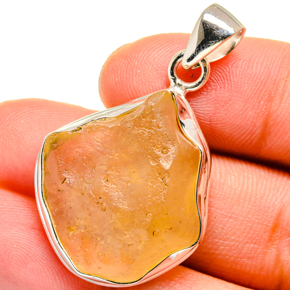 Libyan Glass Pendants handcrafted by Ana Silver Co - PD15166