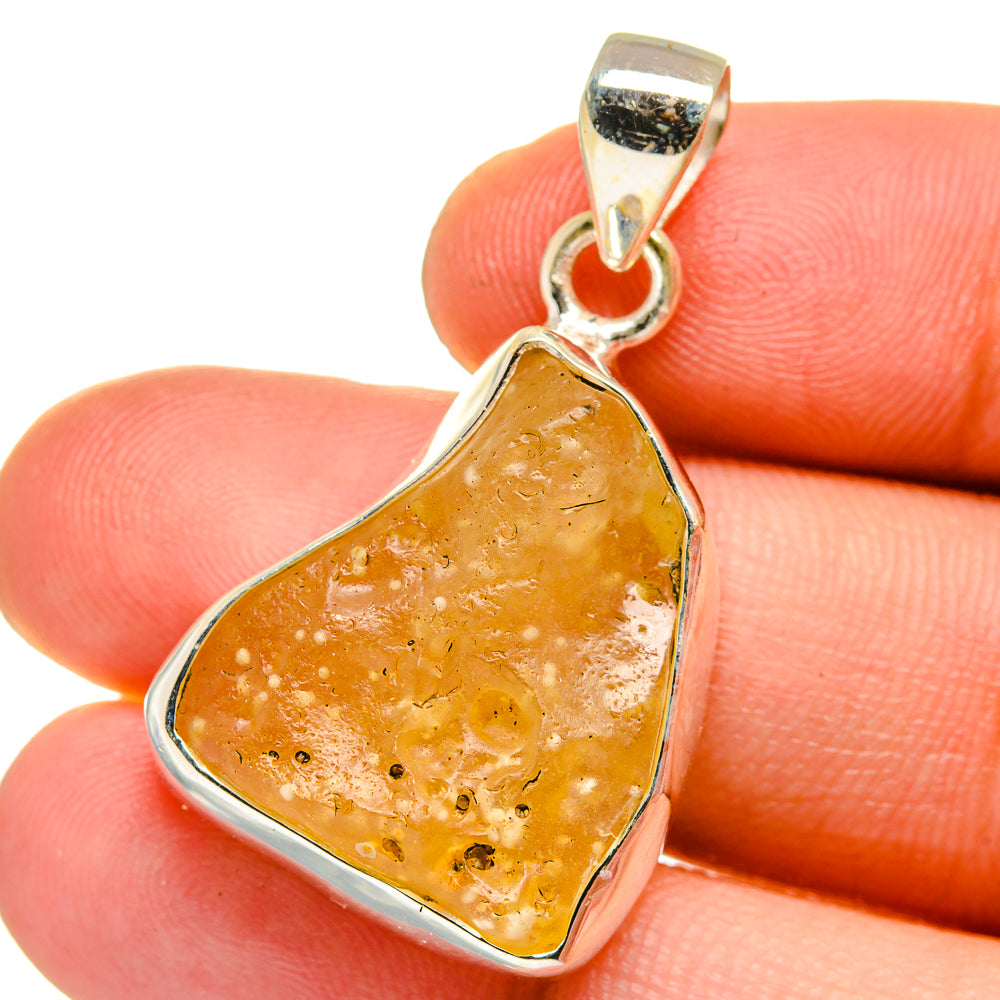Libyan Glass Pendants handcrafted by Ana Silver Co - PD15168