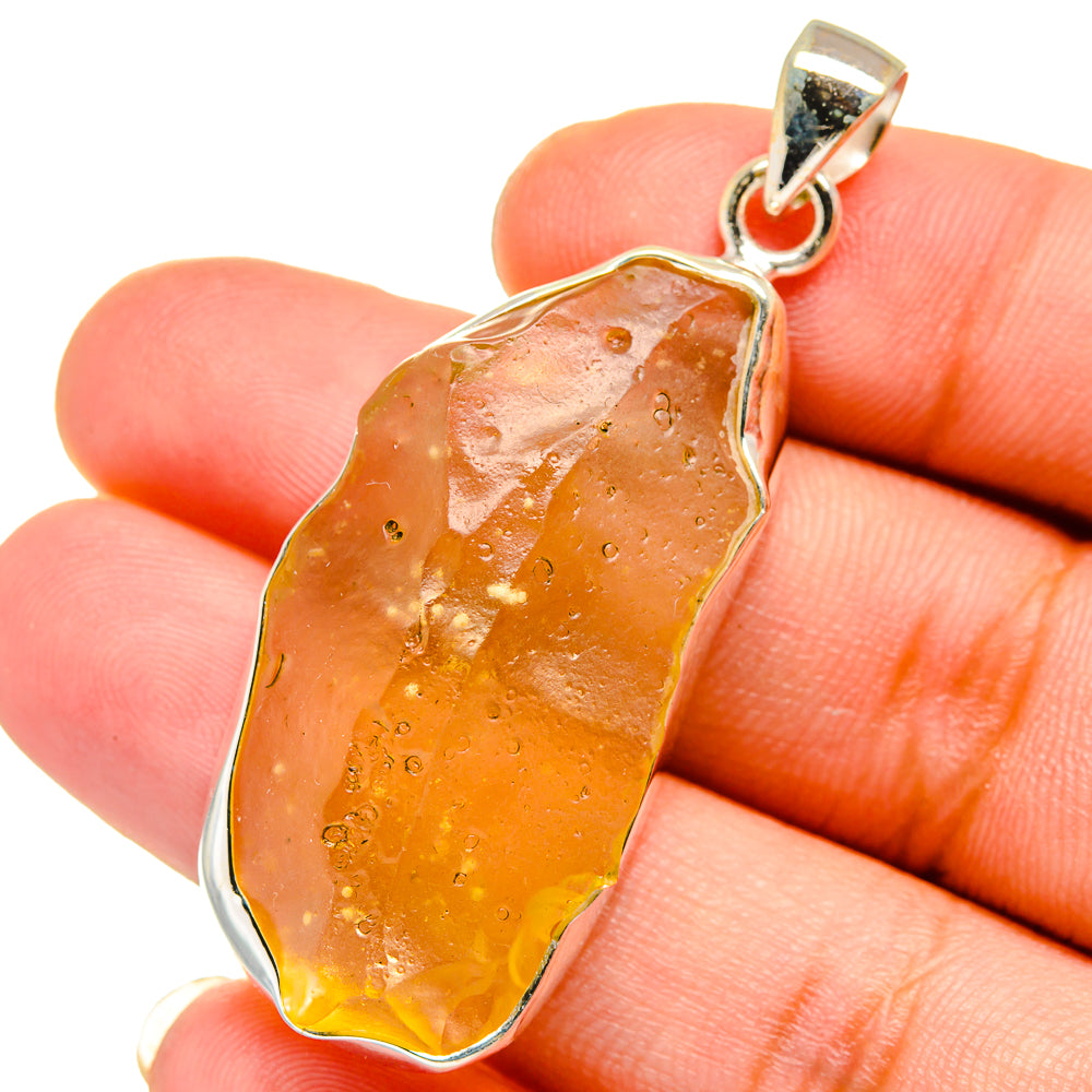Libyan Glass Pendants handcrafted by Ana Silver Co - PD15171