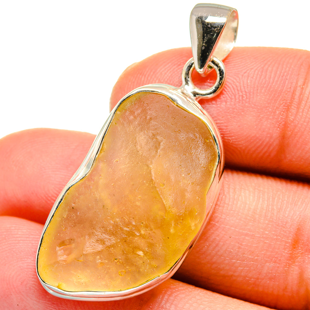 Libyan Glass Pendants handcrafted by Ana Silver Co - PD15172