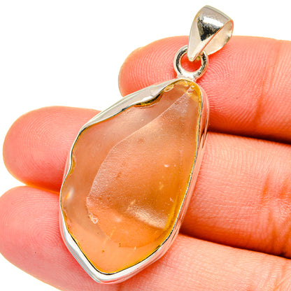 Libyan Glass Pendants handcrafted by Ana Silver Co - PD15173