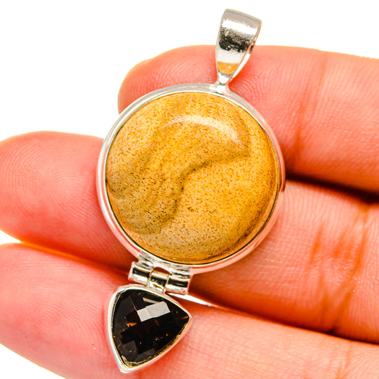Picture Jasper Pendants handcrafted by Ana Silver Co - PD15179