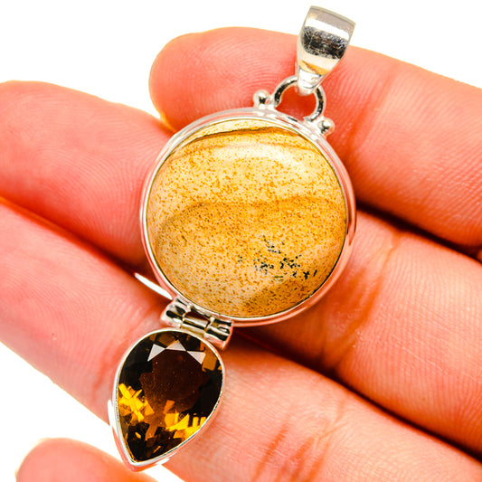 Picture Jasper Pendants handcrafted by Ana Silver Co - PD15180