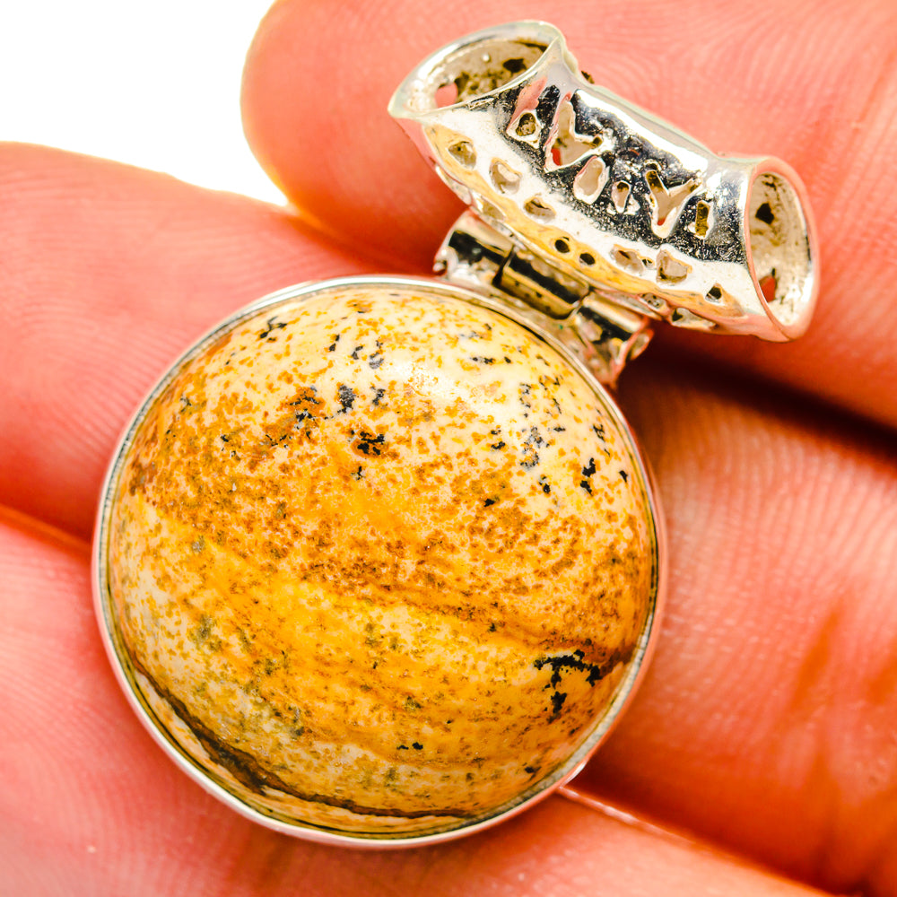 Picture Jasper Pendants handcrafted by Ana Silver Co - PD15187