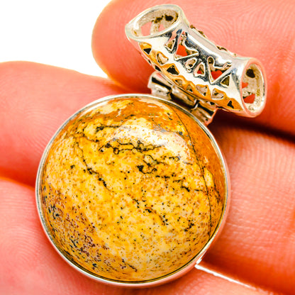 Picture Jasper Pendants handcrafted by Ana Silver Co - PD15188