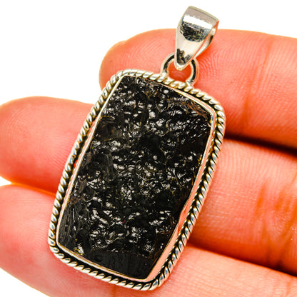 Tektite Pendants handcrafted by Ana Silver Co - PD15196