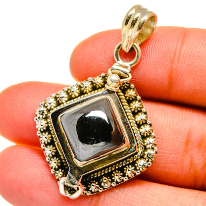 Hematite Pendants handcrafted by Ana Silver Co - PD15216