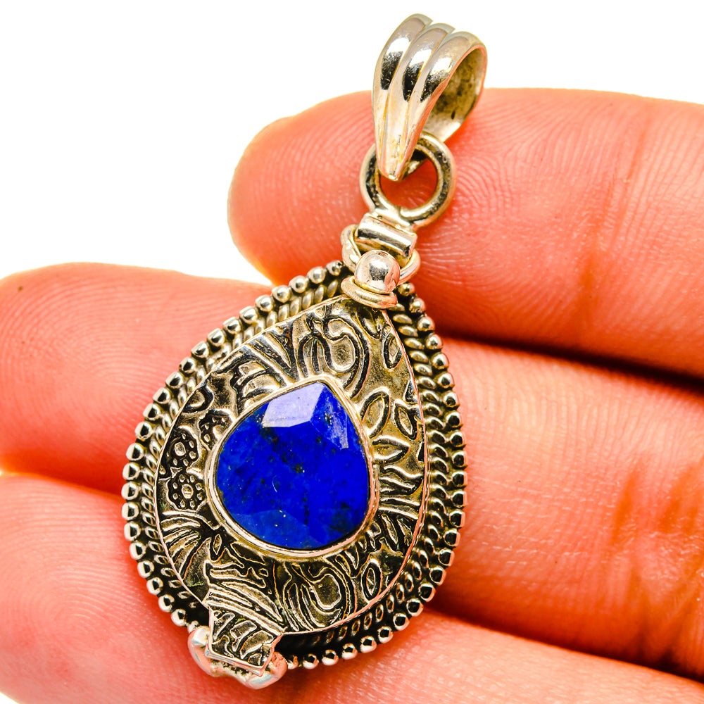 Lapis Lazuli Pendants handcrafted by Ana Silver Co - PD15229