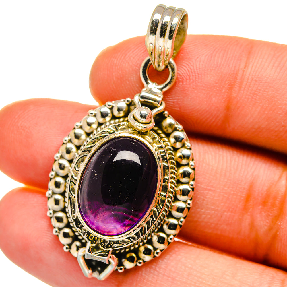 Amethyst Pendants handcrafted by Ana Silver Co - PD15231
