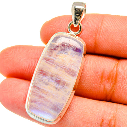 Rainbow Moonstone Pendants handcrafted by Ana Silver Co - PD15236