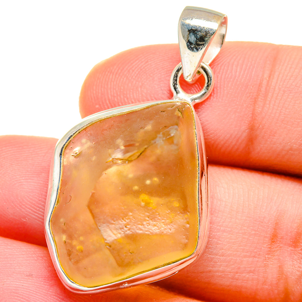 Libyan Glass Pendants handcrafted by Ana Silver Co - PD15249