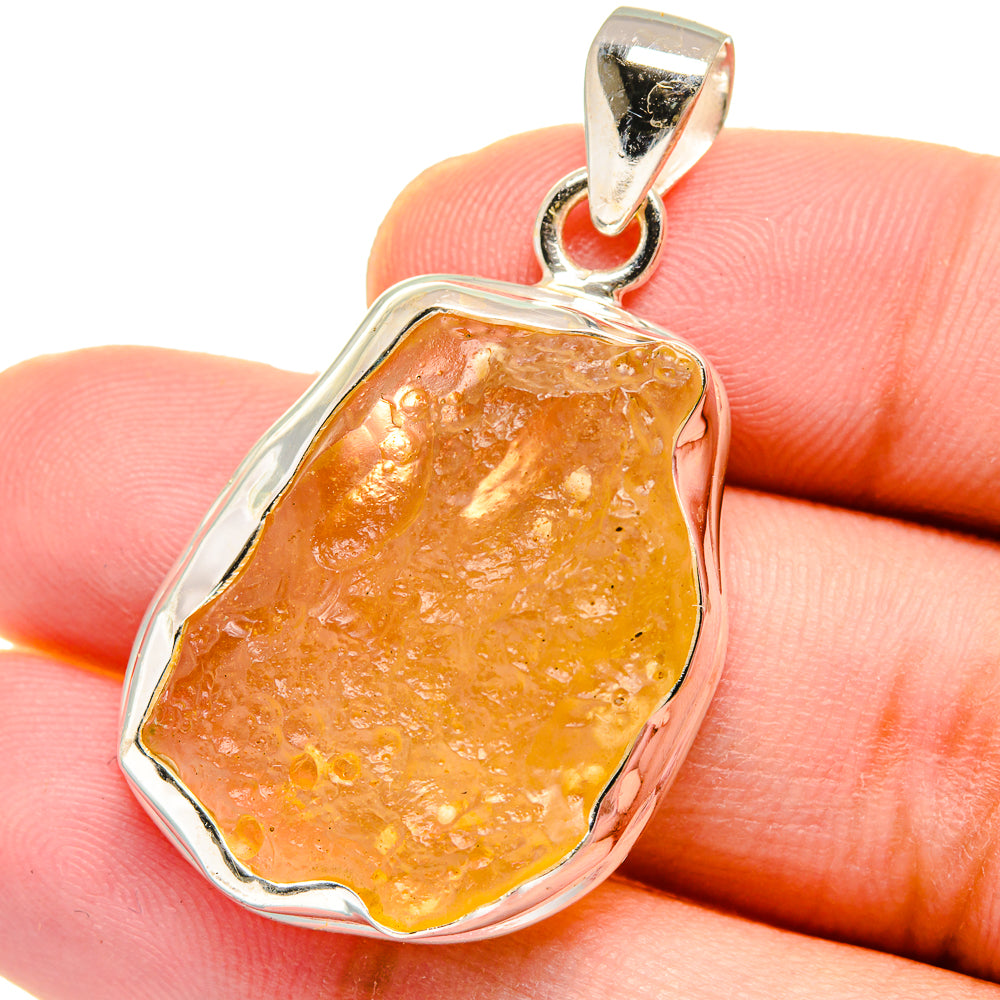 Libyan Glass Pendants handcrafted by Ana Silver Co - PD15251