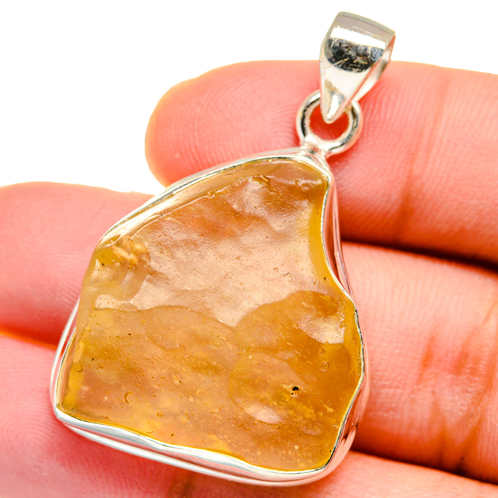 Libyan Glass Pendants handcrafted by Ana Silver Co - PD15252
