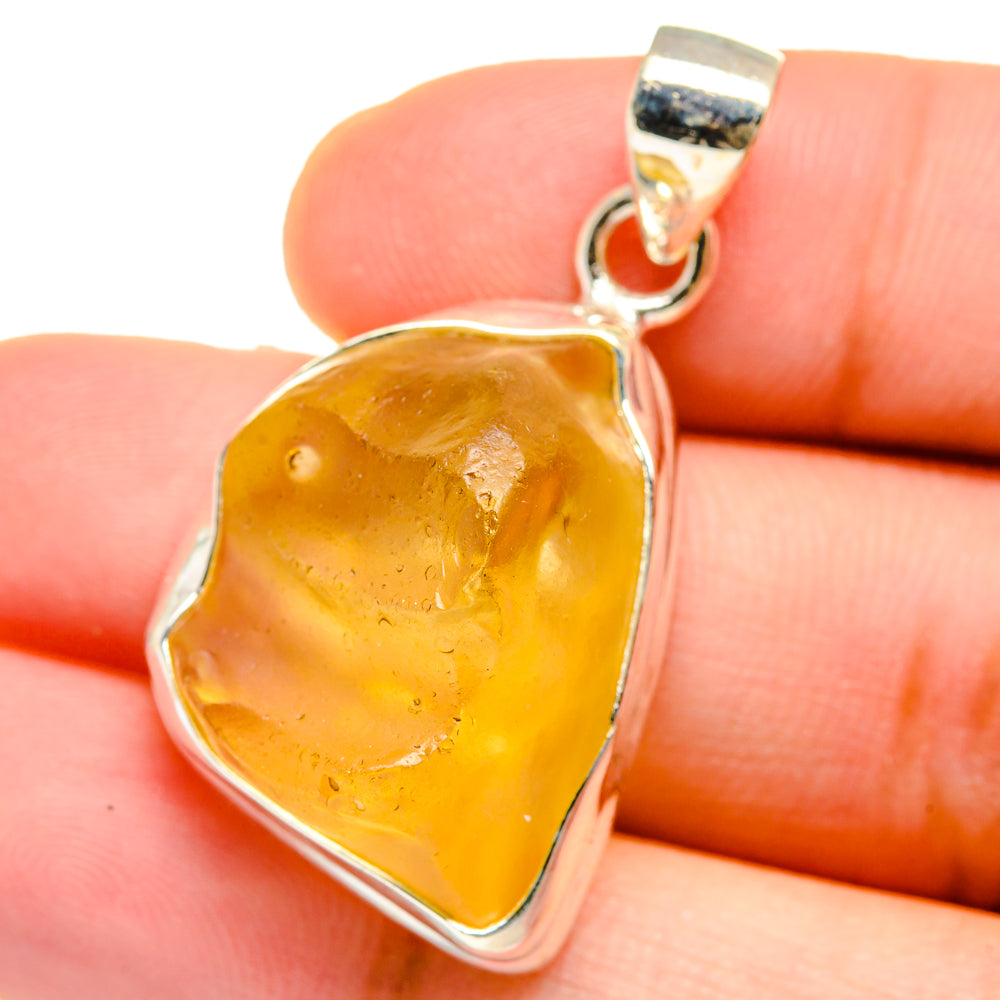 Libyan Glass Pendants handcrafted by Ana Silver Co - PD15253