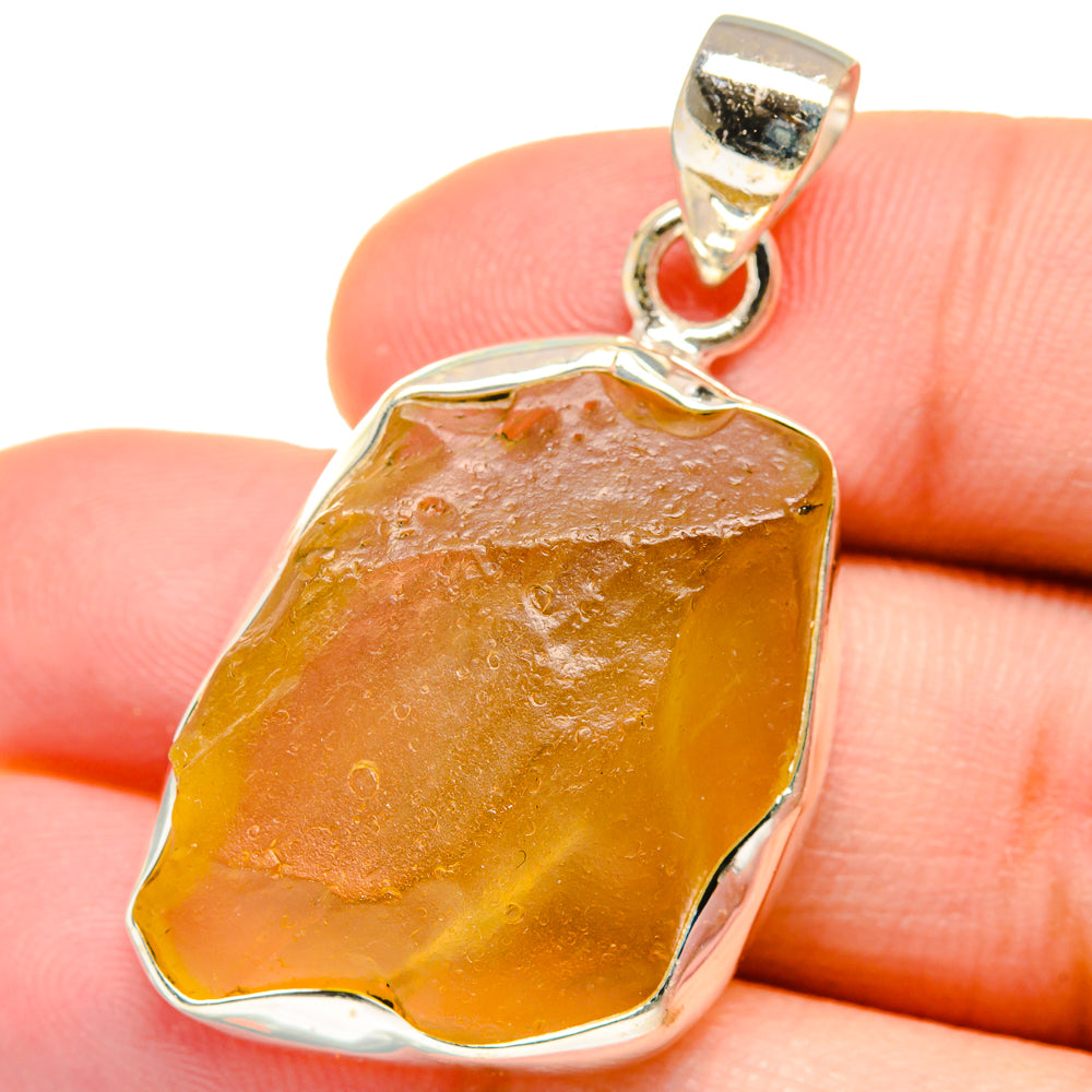 Libyan Glass Pendants handcrafted by Ana Silver Co - PD15262