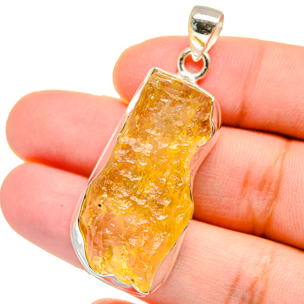 Libyan Glass Pendants handcrafted by Ana Silver Co - PD15269