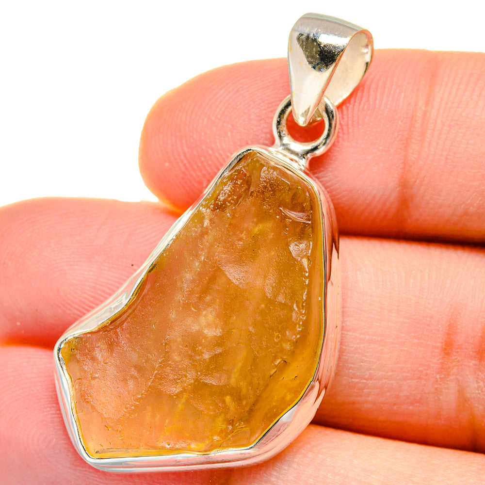 Libyan Glass Pendants handcrafted by Ana Silver Co - PD15274