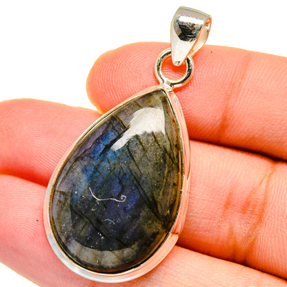 Labradorite Pendants handcrafted by Ana Silver Co - PD15279