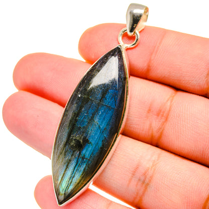 Labradorite Pendants handcrafted by Ana Silver Co - PD15280