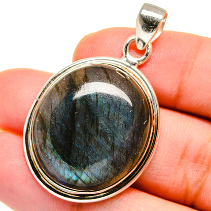 Labradorite Pendants handcrafted by Ana Silver Co - PD15281