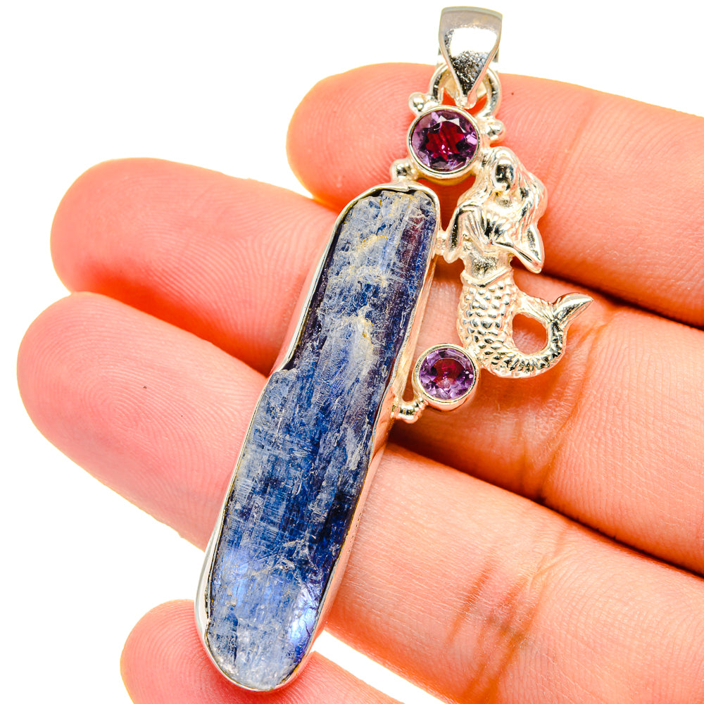 Kyanite Pendants handcrafted by Ana Silver Co - PD15285