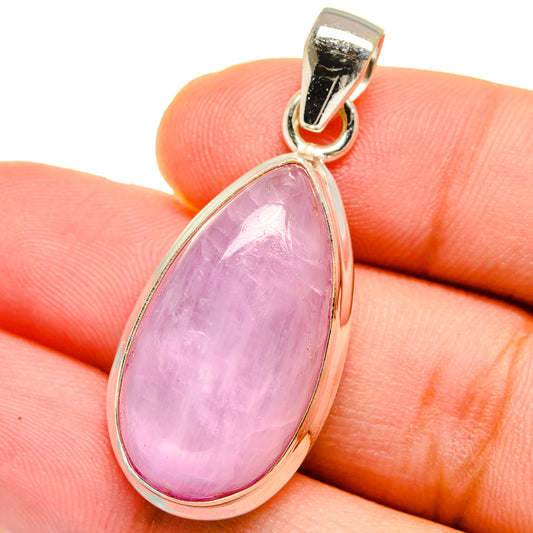 Kunzite Pendants handcrafted by Ana Silver Co - PD15292