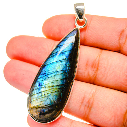 Labradorite Pendants handcrafted by Ana Silver Co - PD15318
